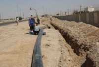 آغاز اجرای ۱۱.۵ کیلومتر خط انتقال آب به پارکینگ اربعین و نهضت ملی مسکن در مهران آغاز اجرای ۱۱.۵ کیلومتر خط انتقال آب به پارکینگ اربعین و نهضت ملی مسکن در مهران