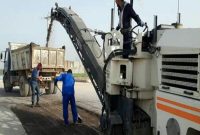 آغاز عملیات آسفالت معابر مهران برای استقبال از زائران اربعین