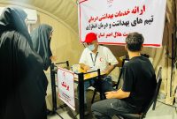 ۵۱۸ هزار خدمت توسط هلال احمر طی ایام اربعین در مرز مهران ارائه شد