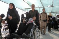 سرپرست فرمانداری مهران خبر داد: تردد ۱۲۴ هزار زائر در شبانه‌روز گذشته از مرز مهران