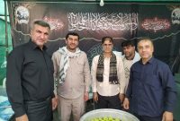 بازدید دکتر میرزاد از موکب ستاد مردمی اربعین بانک سپه در مرز مهران