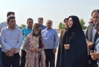 پایان انتظار چند ساله؛ کلنگ کتابخانه روستای «حاضرمیل» دهلران بر زمین زده شد