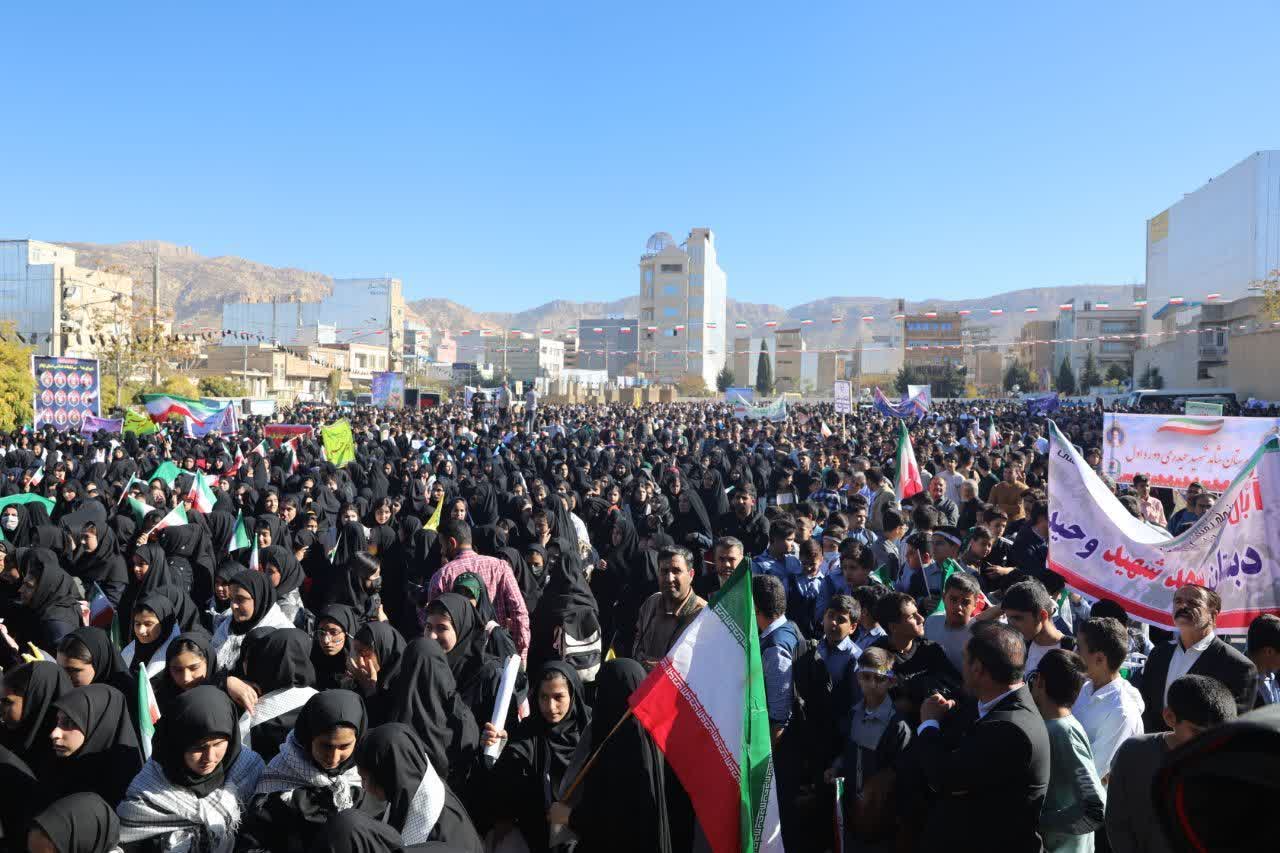 #گزارش_تصویری/ راهپیمایی یوم الله ۱۳ آبان