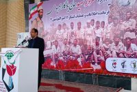 میثاق دوباره با شهیدان در گلزار علی صالح؛ یادواره‌ سردار شهید حاج «یادگار امیدی» برگزار شد