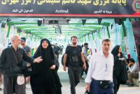 تردد بیش از هفت میلیون زائر و مسافر از مرز مهران