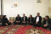 دیدار مدیرکل بنیاد شهید و امور ایثارگران استان ایلام با خانواده های معظم شهدا در چرداول