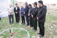 کلنگ‌زنی سه باب مخزن ذخیره آب در شهرستان ملکشاهی