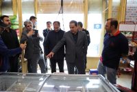 حضور استاندار ایلام در شهرستان چوار و بازدید از بازار و نظارت بر عملکرد دستگاه‌های اجرایی