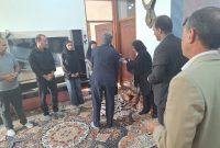 دیدار مسئولان استانی با خانواده معظم شهیدان رحیمی و شهید والامقام خنجری در ماژین/ابلاغ پیام تسلیت معاون رئیس جمهور و استاندار ایلام به خانواده معظم شهیدان رحیمی