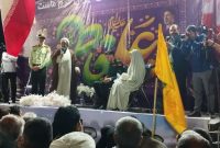 پیوندِ عشق در سایه‌ی اقتدار؛ جشنِ عقدِ مدافع امنیت در قلبِ ایلام