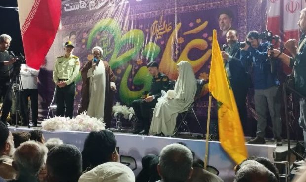پیوندِ عشق در سایه‌ی اقتدار؛ جشنِ عقدِ مدافع امنیت در قلبِ ایلام