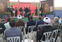 برپایی کارگاه های تجسمی و نمایشگاه عکس اربعین در موکب شین برپایی کارگاه های تجسمی و نمایشگاه عکس اربعین در موکب شین