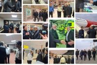 بازدید معاون وزیر راه و شهرسازی از روند خدمت‌رسانی به زائران اربعین در فرودگاه شهدای ایلام
