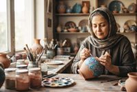 پناه بردن به خاک و رنگ؛ چگونه هنر، مرهمی بر زخم‌های زندگی مدرن می‌شود