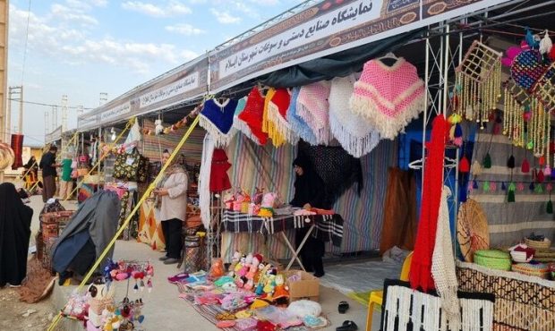 فروش ۱۵ میلیارد تومان صنایع دستی ایلام در اربعین فروش ۱۵ میلیارد تومان صنایع دستی ایلام در اربعین