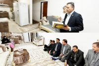 شهدا چراغ راه خدمت‌رسانی هستند/ دیدار مدیرعامل گاز ایلام با خانواده شهید عبدی