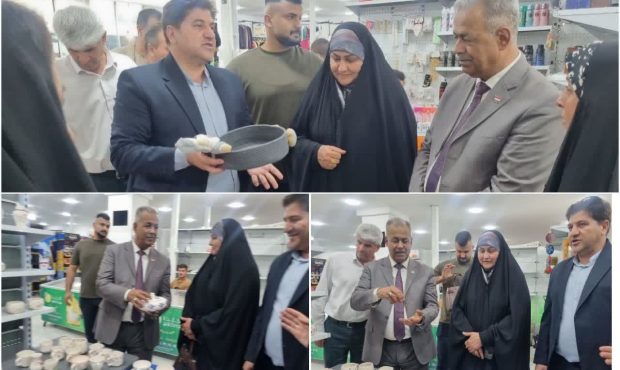 بازدید نماینده مجلس استان واسط از نمایشگاه صنایع‌دستی ایلام
